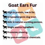 Picture of Goat Ears with Fur (500g)