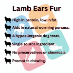 Picture of Lamb Ears with Fur (500g)