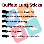 Picture of Buffalo Lung Sticks (200g)