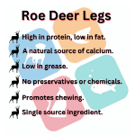 Picture of Roe Deer Legs Natural (6)