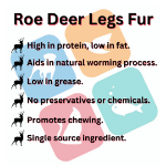 Picture of Roe Deer Legs with Fur (6)