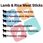 Picture of Lamb and Rice Meat Sticks (5)