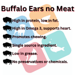 Picture of Buffalo Ears Medium Without Meat (10)